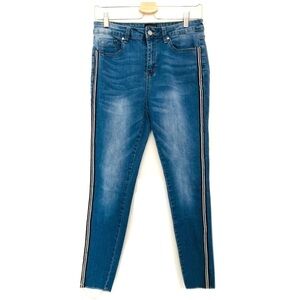 Iris Jeans Skinny Tuxedo Stripe Jean